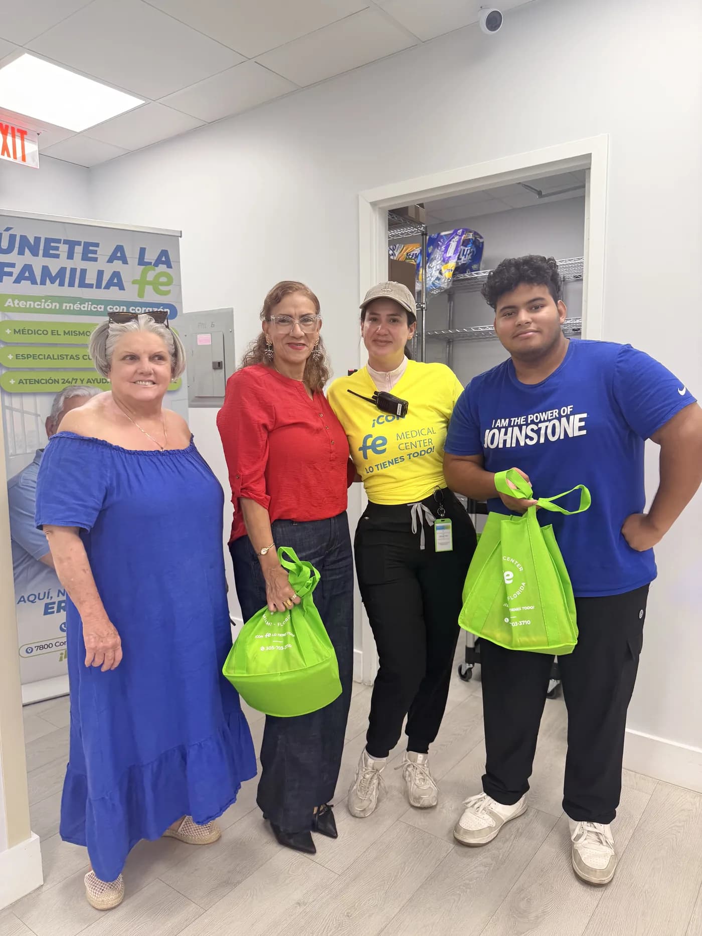 Giving Future Foundation staff and volunteer team at a distribution event